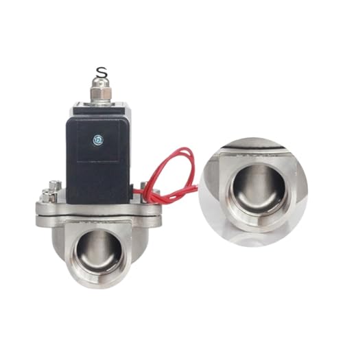 Vanne d'eau électrique sans chauffage 220V électrovanne NC G1/2 - 2