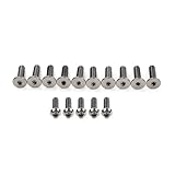 FSFY 15pcsmm Titanium Alloy Brake Disc Front Rear Rotor Retaining Screw Bolts Silver for BMW S1000RR F650 08-17 R1200GT R1100RS F700 F750