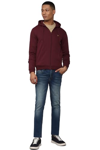 Image of Allen Solly Men's Cotton Hooded Sweatshirt