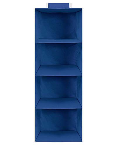 Image of Hanging Organizer (Blue, Pack of 1 (4 Shelf))