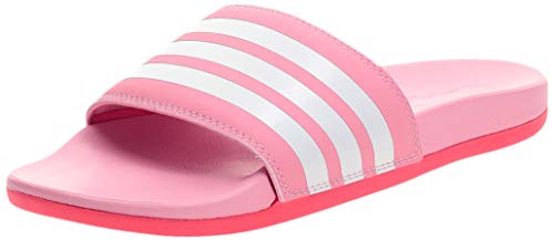 adidas Adilette Comfort, Infradito Donna, Rosa Bianco Suppop Ftwbla Rojsol, 36 2/3 EU