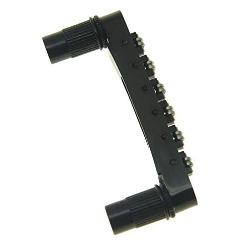 KAISH Chevalet de chevalet Tune-O-Matic pour guitare Epiphone Les Paul, SG, Dot, Bigsby avec tiges filetées M8 Noir - Les Beatles, Paul McCartney, John Lennon, RIngo Starr, George Harrison KAISH Chevalet de chevalet Tune-O-Matic pour guitare Epiphone Les Paul, SG, Dot, Bigsby avec tiges filetées M8 Noir – Image 6