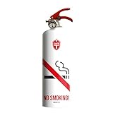 SAFE-T Kompakter dekorativer Feuerlöscher – Vielseitiger Schutz für Auto, Zuhause und Büro – Wirksam gegen ABC-Brände – Originelles Dekorationsobjekt - Ideale Geschenkidee – CE-konform