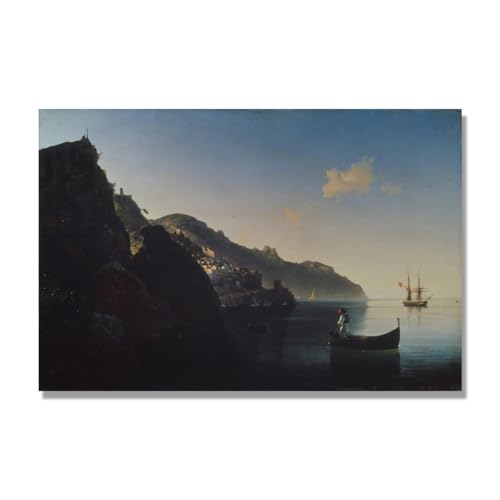 Impression sur toile Coast 9 Aivazovsky 50x75cm pour raviver un mur de salon terne