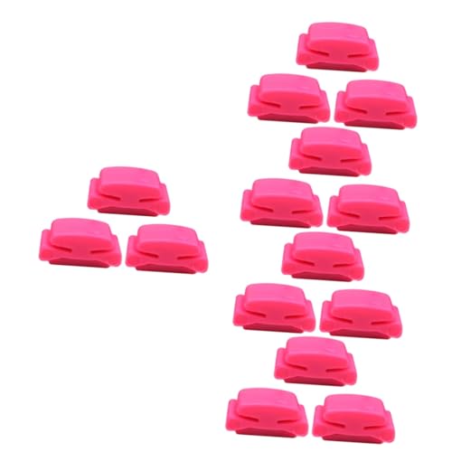 LIOOBO 1set Guitar Pick Fixing Clips Plectrum Clamps for Secure Storage Lightweight and Portable Guitar Pick Organizers for Musicians The Go 3pcs