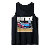 Anime Nightride Supercar Retro Vaporwave Art Style