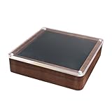 Protección de cubierta transparente: esta caja de exhibición de insignias de madera incluye una cubierta frontal transparente, que ofrece protección contra el polvo mientras que visibilidad sin obstáculos de medallas y coleccionables, por lo que es ideal para mostrar posesiones preciadas en hogares u oficinas