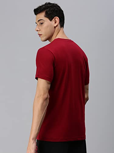 Image of ONN Men's Half Sleeves Round Neck 100% Cotton T-Shirt