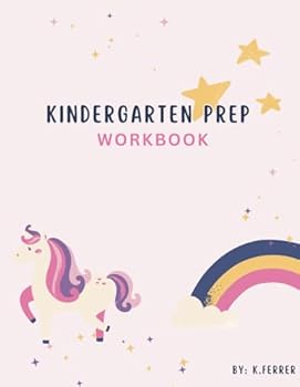 Paperback Kindergarten prep girls workbook Book