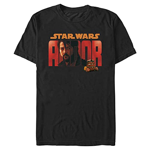 T-Shirt Homme Star Wars Andor en coton col rond pour look geek stylé