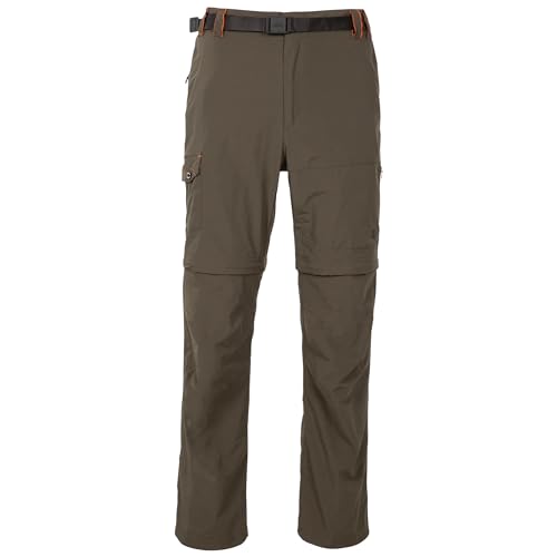 Rynne Mens Convertible Walking Trousers - OLIVE L