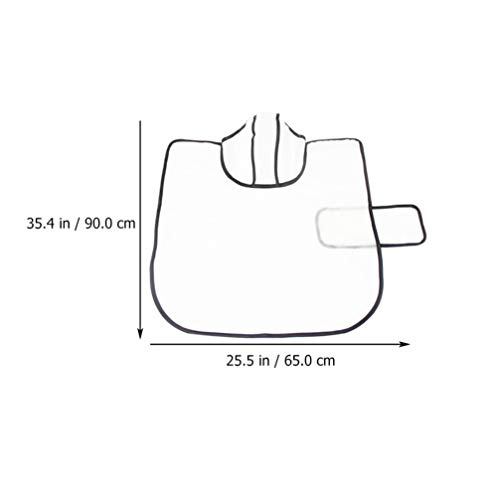 VILLCASE Capa de Chuva para Cachorro Grande Ao Ar Livre Roupas ImpermeÃ¡veis â€‹â€‹AjustÃ¡veis â€‹â€