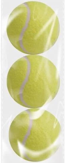 Tennis Balls Pack of 3 Ideal for Beginners Sports Practice, Dog Training, Pet Play Toy, Throwing Machine, All Court Types - Image 3