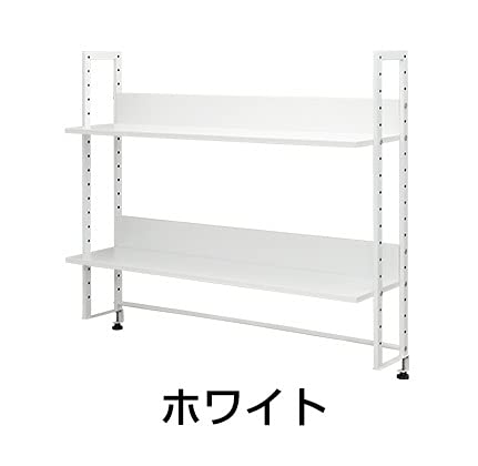 Amazon.co.jp: 万能上置棚 オフィスコムオリジナル ハイタイプ 2段 幅