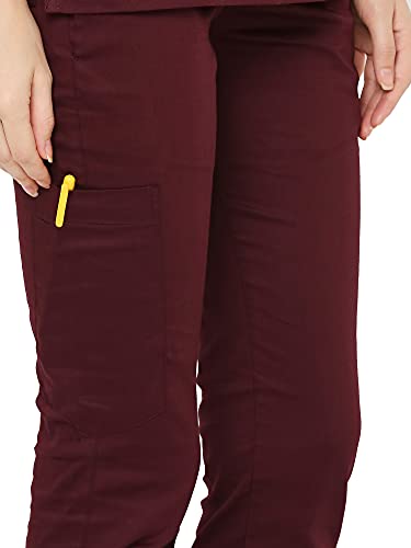 Image of Associated Uniforms Womens Cotton Slim Fit Scrub Suit with Lycra /Spandex /Stretch feel (LYCO)
