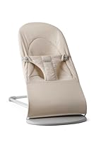 BabyBjörn Babywippe Balance Soft, Gewebt/Jersey, Tri-Fabric, Hellbeige