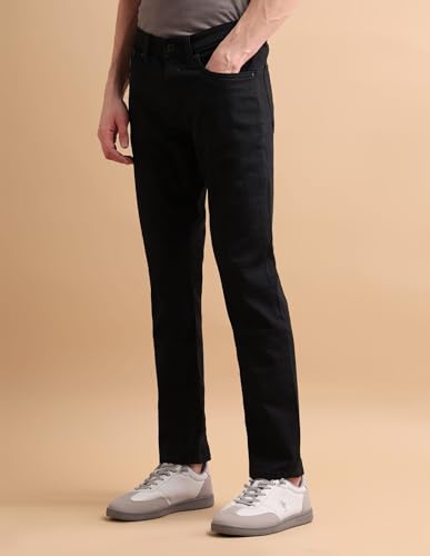 Image of U.S. POLO ASSN. Denim Jeans for Men - Slim Tapered Fit, Mens Jeans for Office & Regular Wear