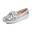 Silver Vegan Leather