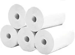 Mini Impressora Térmica Portátil Sem Fio – Impressão de Fotos, Etiquetas e Códigos QR para Celular e Laptop (5 rolo papel impressão)