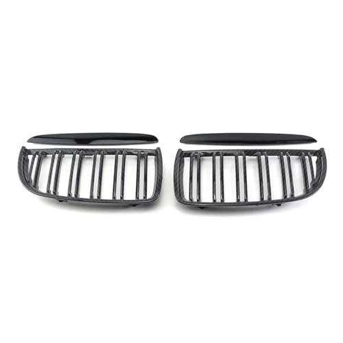 Calandre pour BMW E90 E91 double barrette carbone look calandre avant radiateur 2005-2008