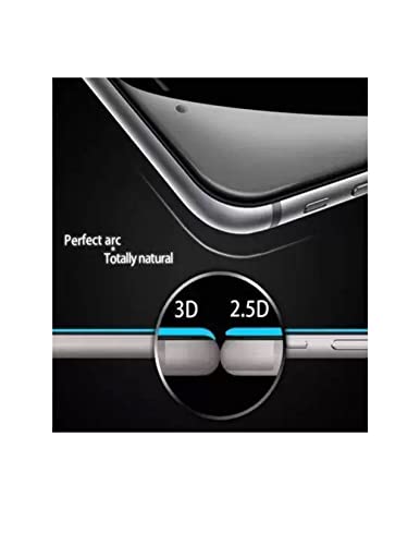 Image of ZARALA Tempered Glass Screen Protector Compatible for (Black) with Edge to Edge Coverage and Easy Installation kit (Samsung Galaxy M14 5G)