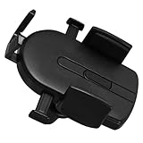 Generic 360度回転式エアアウトレットスマホホルダー ブラック – 自動クランプで簡単装着 視界を遮らない車載マウント