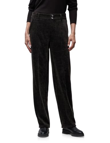 Pantalon en velours côtelé à jambes droites femme confort silhouette