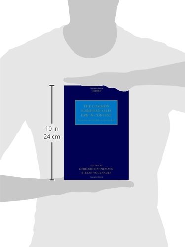 The Common European Sales Law In Context: Interactions With English And German Law #TOP1