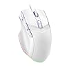 LEWENTECH Gaming Mouse 6 Adjustable DPI Up to 7200 Wired PC Gaming Mouse 8 Programmable Buttons 13 Adjustable RGB LED Modes 1.5 M Drag-Free Paracord Ergonomic Mouse Windows/PC/Mac/Laptop (White)