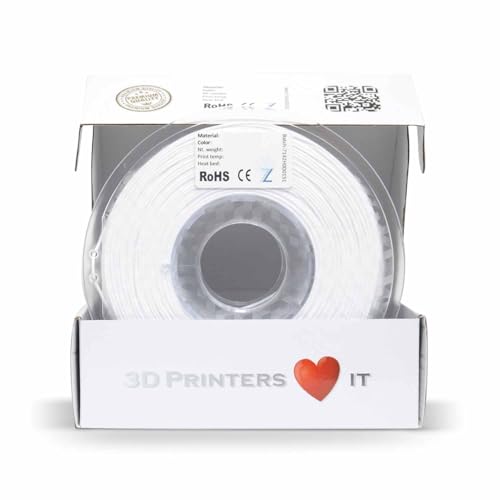 Filamento 3D Z3D ABS Blanco 2,85 mm 1 kg (Envío desde Alemania) - Fernando Cortés
