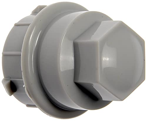 Dorman 611-547.1: Grey Wheel Nut Cover M24-1.50, Hex 19 mm