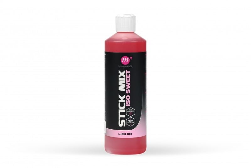 Mainline Baits Stick Mix Liquid ISO Sweet 500ml | for Stick Mixes and PVA bags | Adds Attraction to Boilies, Pellets and Particles Mixes | PVA friendly | Water Soluble with No Dose Limit