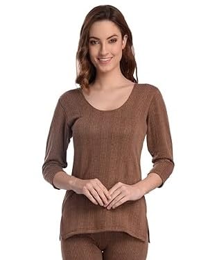 Thermal TOP Set for Women/Ladies Winter Thermal top Full Sleeveless Casual Pack of 1-image-18