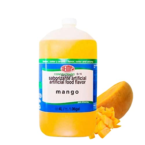 Deiman Mango Artificial Food Flavoring Concentrate -Flavor and Color-(1.06 Gallon)