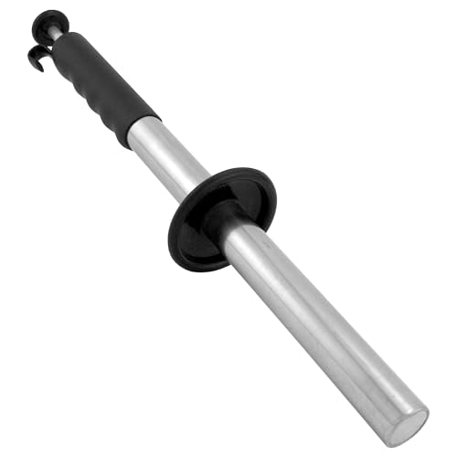 Master Magnetics RHS02 Magnetic Retrieving Baton with Release Handle and Guard, and Easy-Grip Handle with Hang Hook, 1