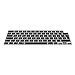 Produktbild kwmobile Silikon Tastaturschutz für Apple MacBook Air 15 2023 M2 (A2941) - QWERTZ Keyboard Cover Abdeckung - Schwarz