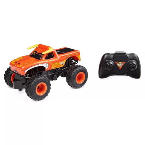 Monster Jam, Monster Truck oficial de El Toro Loco a control remoto, escala 1:24, 2.4 GHz, para edades de 4 años en adelante