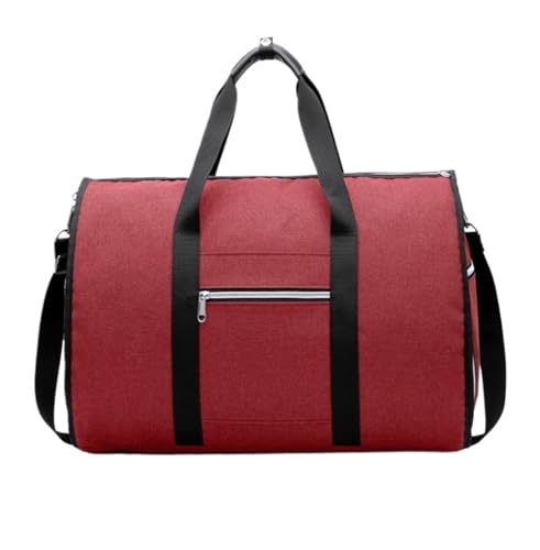 Convertible Suit Travel Bag Garment Duffle Bag for Travel 2 in 1,Garment Bag for Business Trips, Foldable Travel Bag Hanging Garment Duffel Bag (Color : D, Size : 550 * 280 * 300mm)