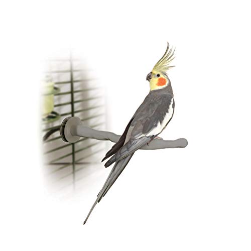 K&H Pet Products Thermo-Perch Heated Bird Perch for Cage, Bird Cage Accessory, Exotic Avian Warming Post for Small/Medium Feathered Friends Like Parakeet, Cockatiel, Canary - Small 1 X 10.5in 12V by K&H Pet Products - Used condition - US$25.62