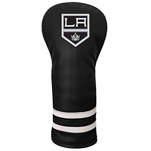 Team Golf NHL Los Angeles Kings Vintage Fairway Headcover (Color) - Printed Team Golf NHL Vintage Fairway Headcover (Printed), Fits All Fairway, Hybrid and Utility Clubs