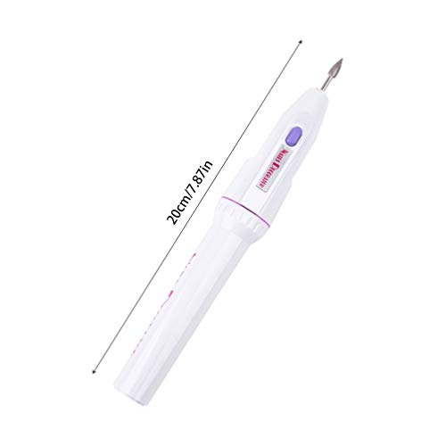 ARTIBETTER 10 Pcs Kit de Broca de Unha Elétrica Bits de Lixa de Unha Elétrica Portátil Ferramenta de