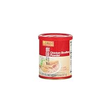 Lee Kum Kee Chicken Bouillon Powder 8 oz - 1 Pack Gluten Free, Authentic Chicken Flavor for Soups, Stews, Marinades, Porridge, Seafood, and Seasoning WonTon Soups