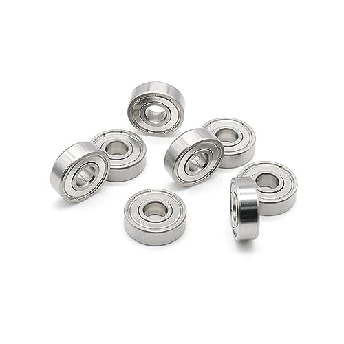 Roulement à billes S608ZZ en acier inoxydable 8x22x7mm pour patins à roulettes, lot de 8 pièces