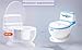 The Smurfs Lifelike Potty Training Toilet with Wipes Storage