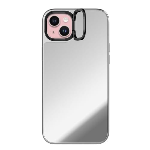Coque antichute iPhone 15 Plus CASETiFY évite les bris d'écran miroir MagSafe argent