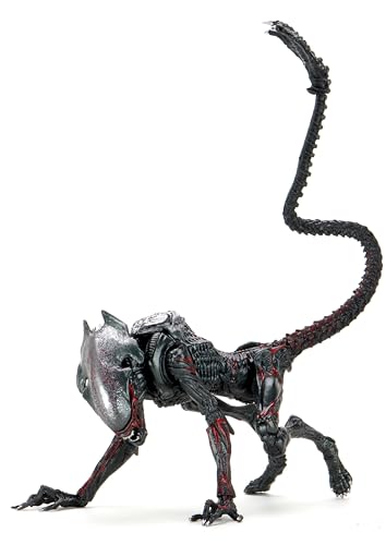 NECA Aliens - Figura de acción (7 Pulgadas, 100% plástico), diseño de Tributo Nocturno, Color Negro