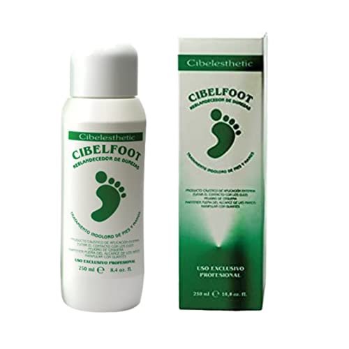 Cibelfoot Líquido Reblandecedor de Durezas y Callos Profesional - Sin cortes ni limaduras (250 ml)