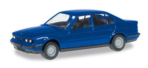 BMW 5 E34 Herpa maquette automobile de collection au 1/87 en noir