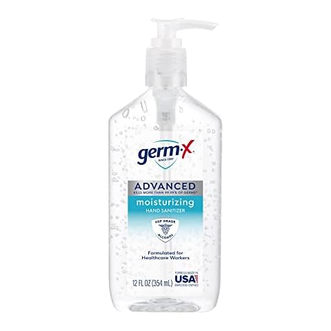 Germ-x Advanced Hand Sanitizer, Original, 12 fl oz (Pack of 2) Cover