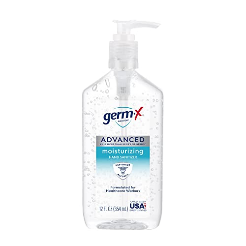 Germ-x Advanced Hand Sanitizer, Original, 12 fl oz (Pack of